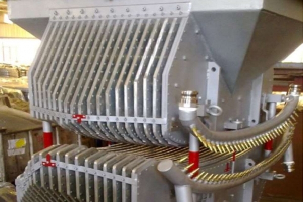 Steam glass toughening mould