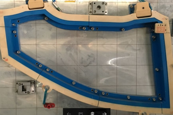 3D inspection tool for automobile door glass